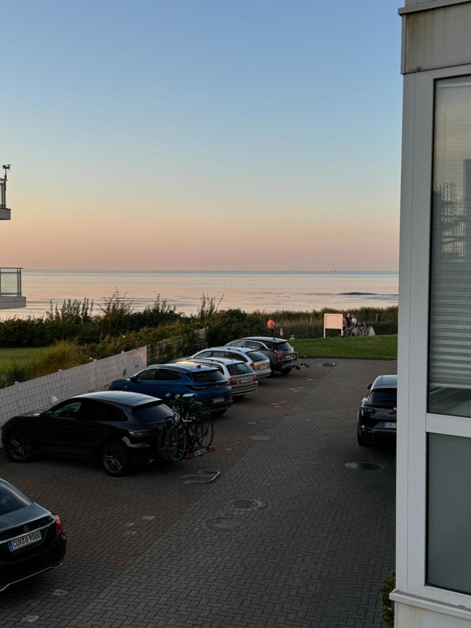 Strandjuwel In Der Seehuette Cuxhaven Duhnen- Exclusive Ferienwohnung Am Strand Mit Meerblick Eksteriør billede